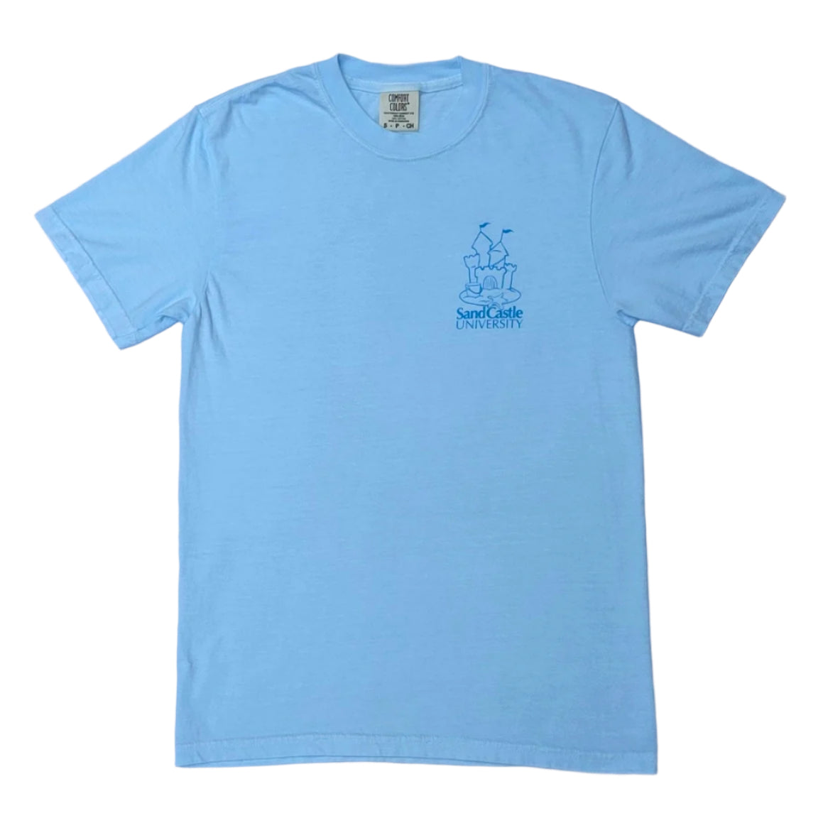 SCU Crest T-Shirt - Sky Blue