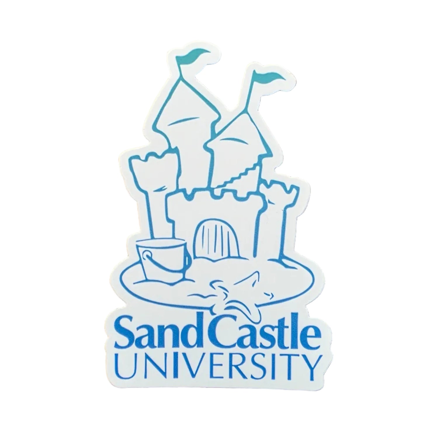 SCU Castle Sticker
