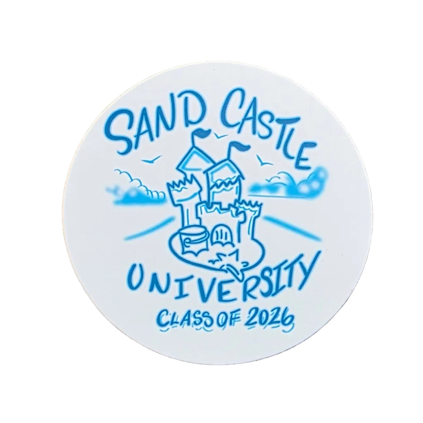 Class of 2026 Airbrush Sticker