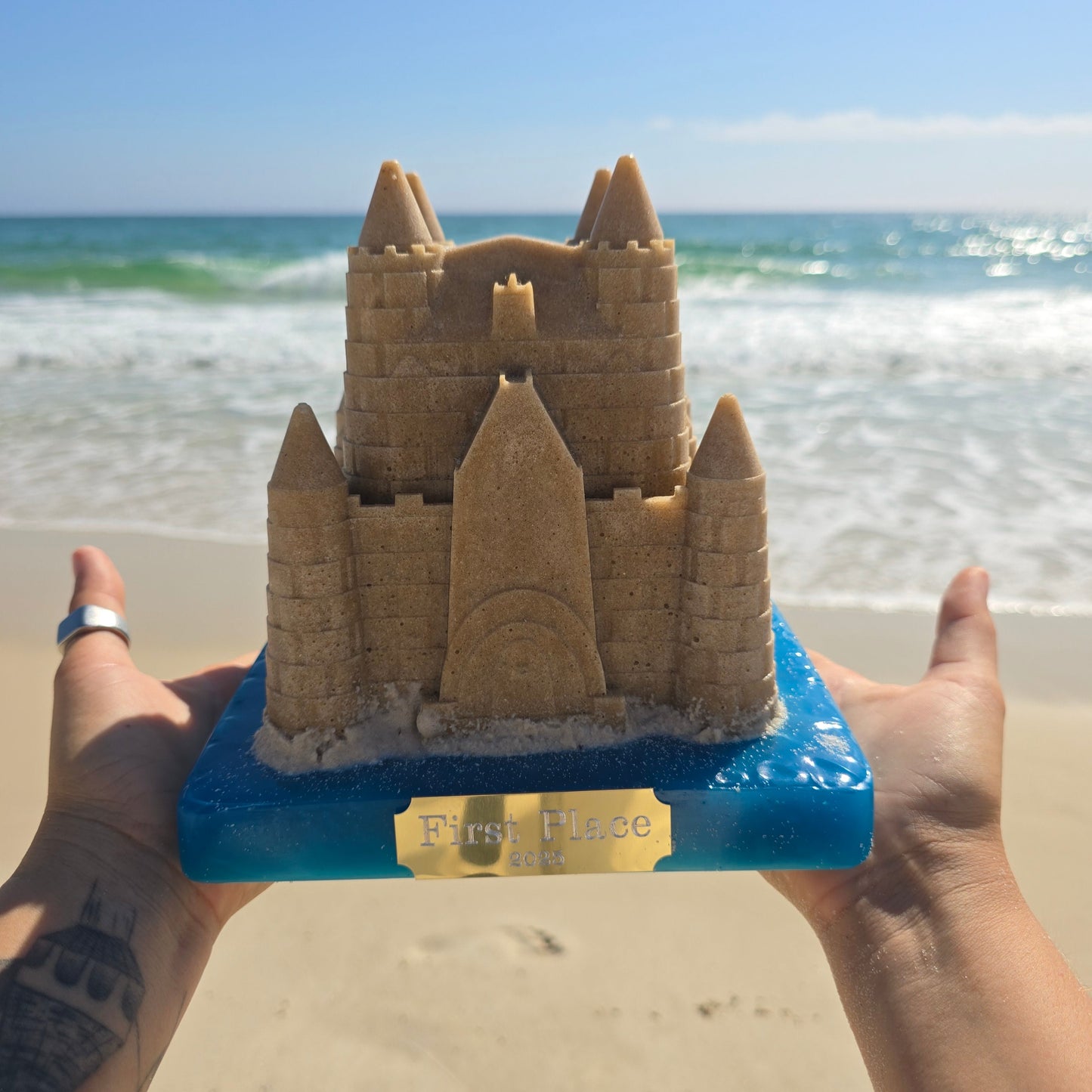 Extra Large Sand Castle Trophy